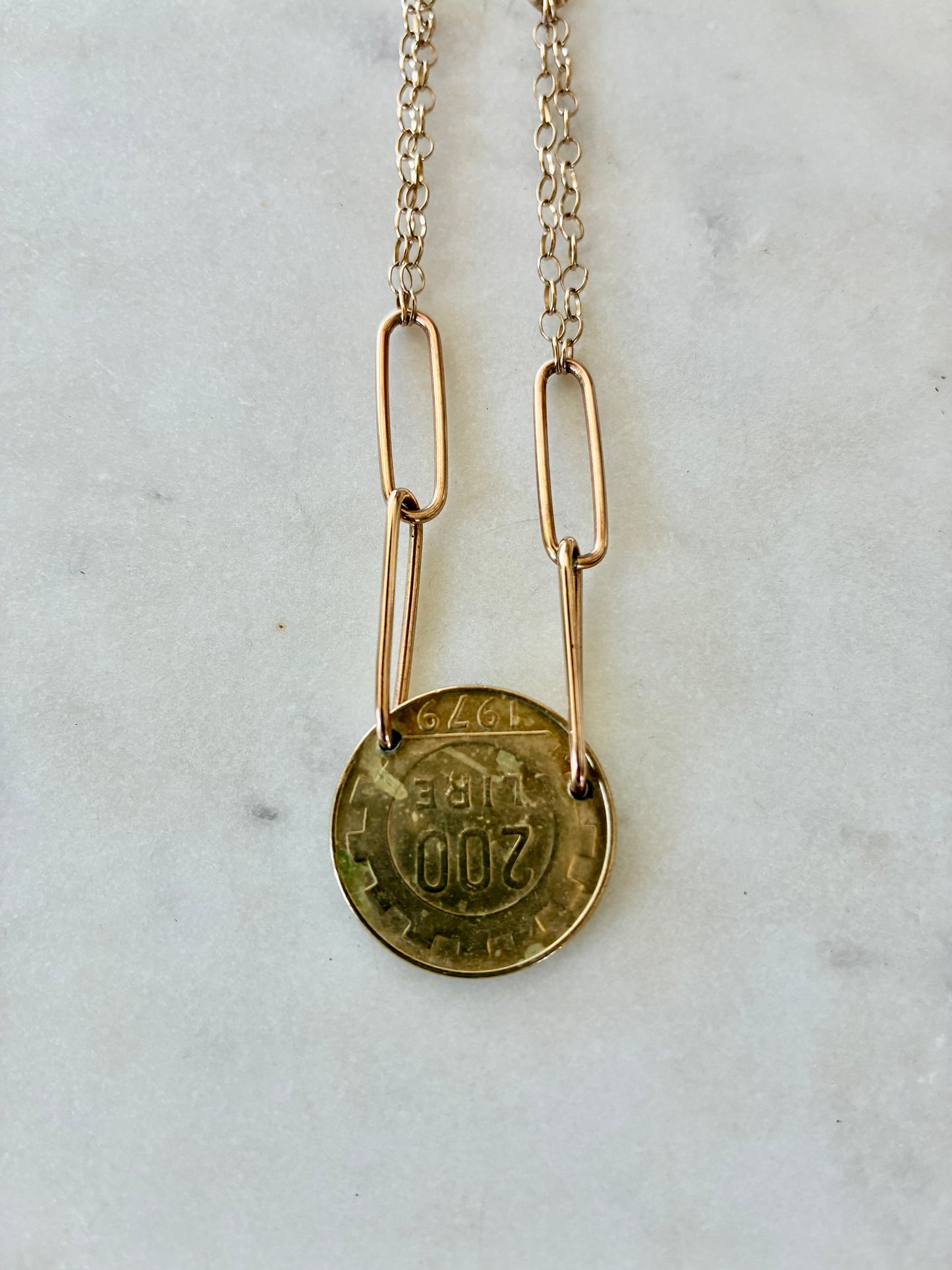 Italy 1979 Coin Necklace