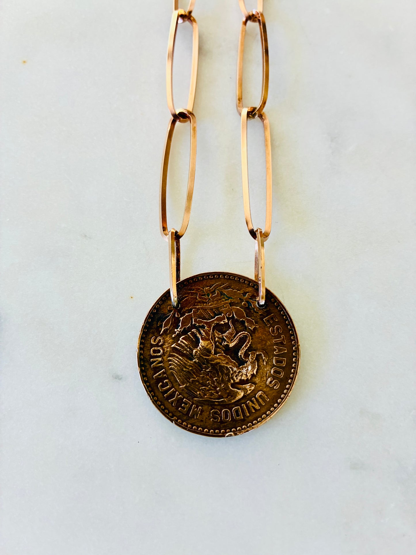 Mexico 1956 Coin Necklace