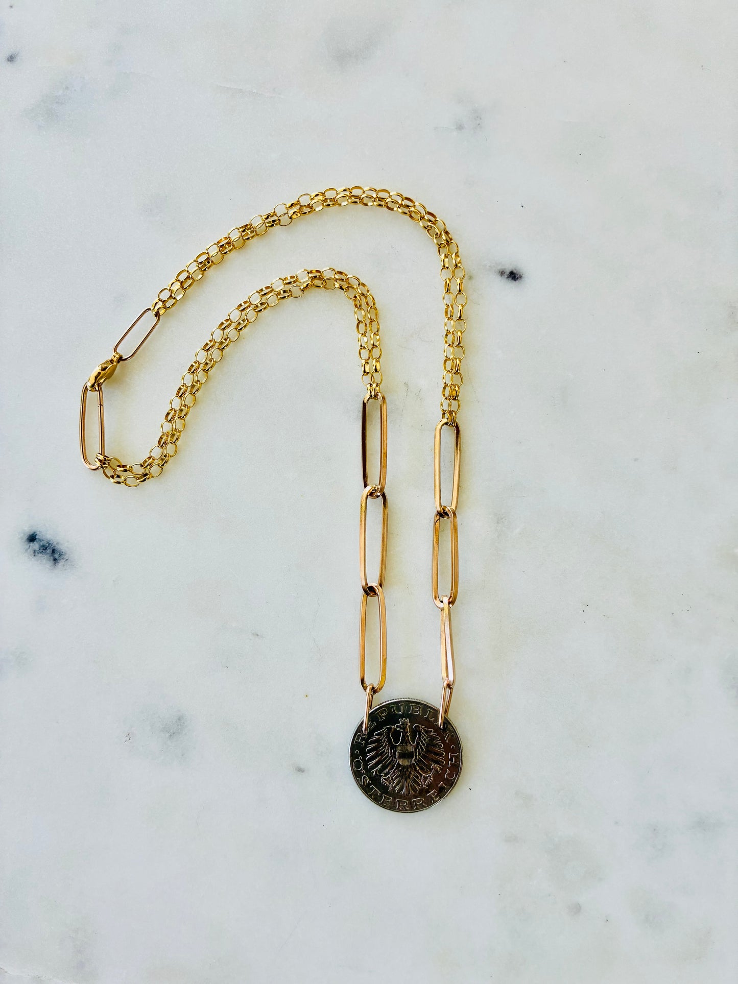 Germany 1977 Coin Necklace